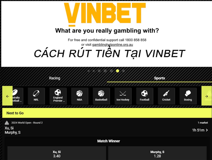 Hướng Dẫn Cách Rút Tiền Vinbet Cho Những Ai Chưa Biết